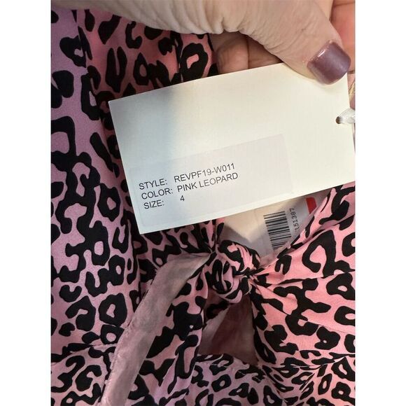 Elegant Pink Patterned Maxi Dress - Picture 9 of 12